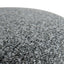 68cm Black Bar Stool - Graphite Grey Boucle