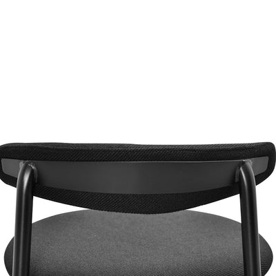 65cm Bar Stool - Full Black (Set of 2)