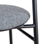 65cm Bar Stool - Lava Grey (Set of 2)