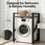 Over Washing Machine Rack Laundry Shelf Space Saver 75cm Black