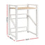 Over Washing Machine Rack Laundry Shelf Space Saver 75cm White