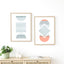 Set of 2 50x70cm Poster Photo Frames