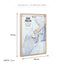 Set of 2 50x70cm Poster Photo Frames