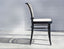 811 Hoffmann Chair - Black Stain - Cane Seat - Cane Backrest - by TON