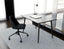 Andorra Swivel Office Chair-Storm Grey Fabric