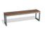 Lilico Box End Outdoor Bench Seat - Spotted Gum