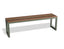Lilico Box End Outdoor Bench Seat - Spotted Gum