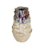 Chiselled Bark Ceramic Vase Medium Blue
