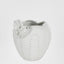 Western Cactus Ceramic Vase White