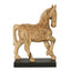 Wood Horse on Stand Small