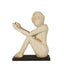 Wood Monkey on Stand