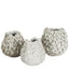 Ella Ceramic Flower Vase Small White