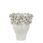 Rose Vase Medium White H:40cm