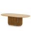1.3m Oval Coffee Table - Natural