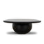 1.3m Elm Coffee Table - Full Black