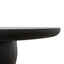 1.3m Elm Coffee Table - Full Black