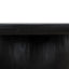1.3m Elm Coffee Table - Full Black