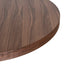 1.1m Round Coffee Table - Walnut