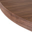 1.1m Round Coffee Table - Walnut