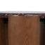 Nested Rosso Levanto Marble Coffee Table - Walnut