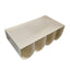 1.1cm Coffee Table - Ivory White