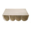 1.1cm Coffee Table - Ivory White