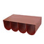 1.1cm Coffee Table - Burgundy Red