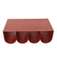 1.1cm Coffee Table - Burgundy Red