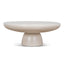 80cm Round Coffee Table - Ivory Beige