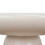 80cm Round Coffee Table - Ivory Beige