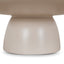 80cm Round Coffee Table - Ivory Beige