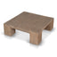 1.1m Elm Square Coffee Table - Natural