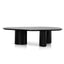 1.09m Freeform Coffee Table - Full Black