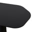 1.09m Freeform Coffee Table - Full Black