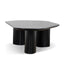1.09m Freeform Coffee Table - Full Black