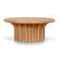 90cm Round Coffee Table - Natural