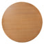 90cm Round Coffee Table - Natural