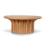 90cm Round Coffee Table - Natural