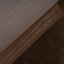 1.3m Elm Coffee Table - Walnut
