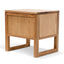 Drawer Wooden Bedside Table - Natural Oak