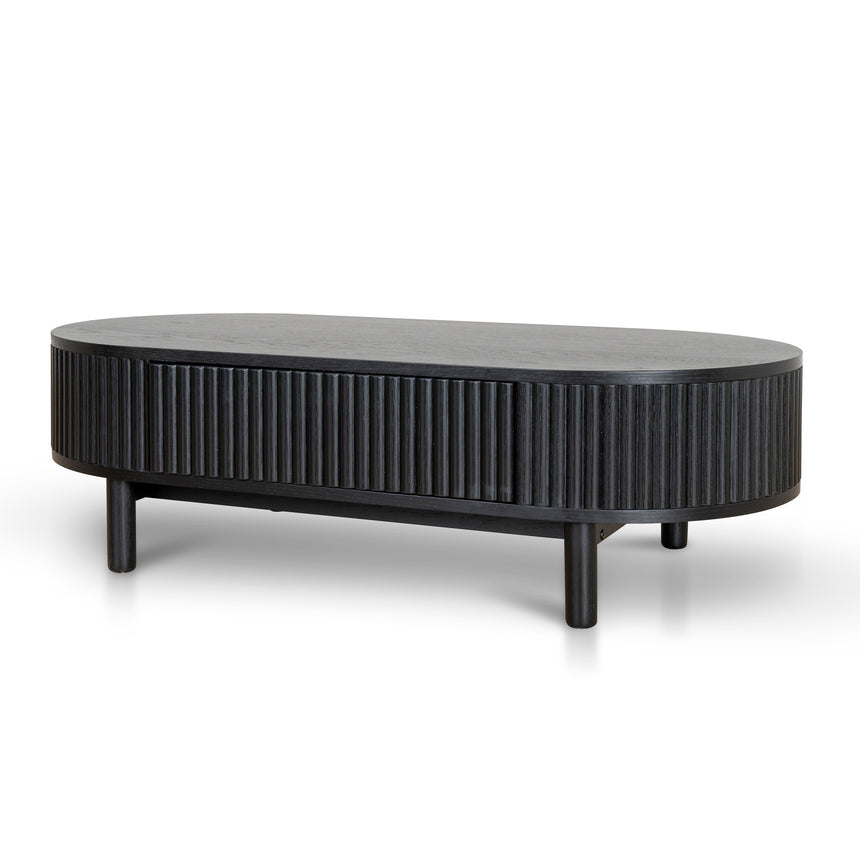 1.2m Coffee Table - Full Black