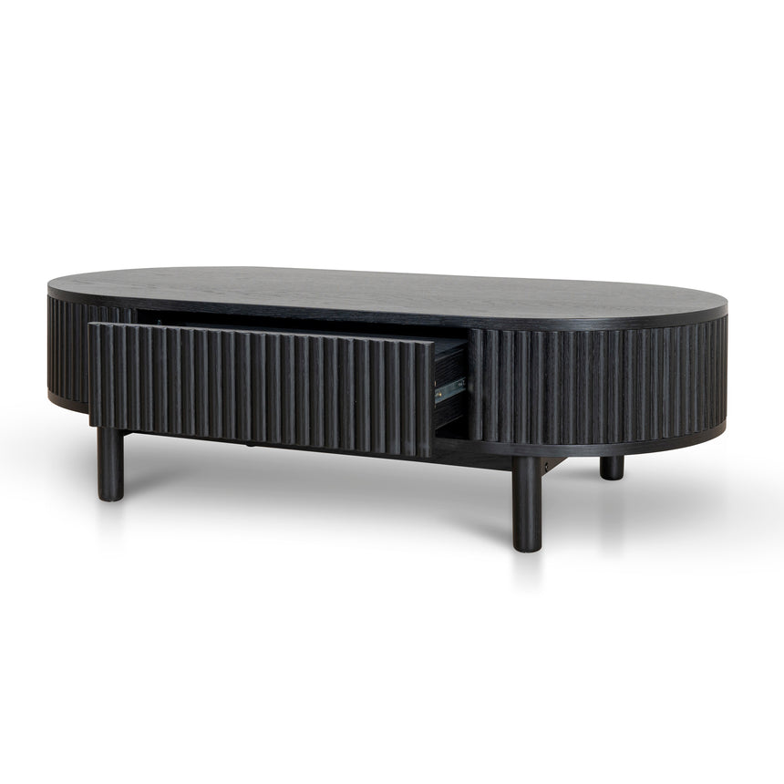 1.2m Coffee Table - Full Black