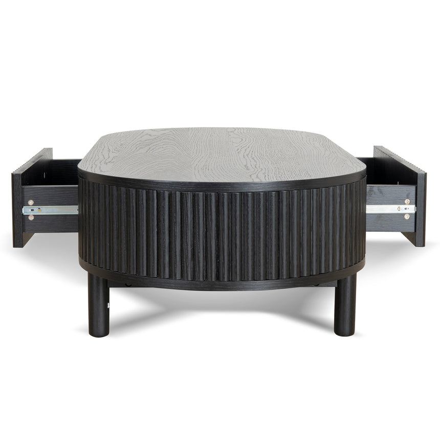 1.2m Coffee Table - Full Black