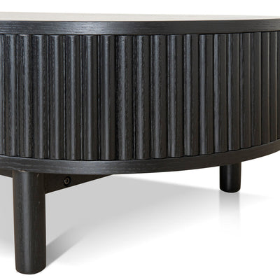 1.2m Coffee Table - Full Black