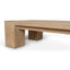 1.3m Elm Coffee Table - Natural