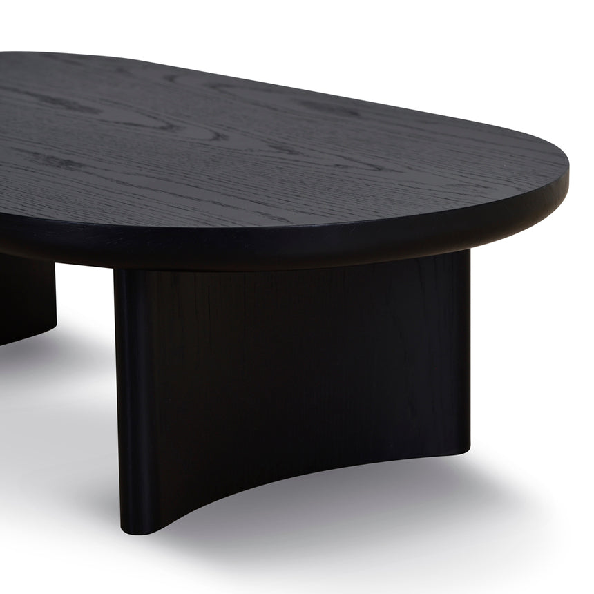 1.3m Coffee Table - Full Black