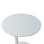 50cm Wooden Side Table - Full White