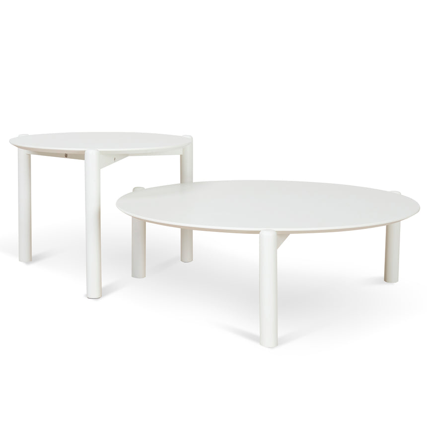 Nest of Coffee tables - White