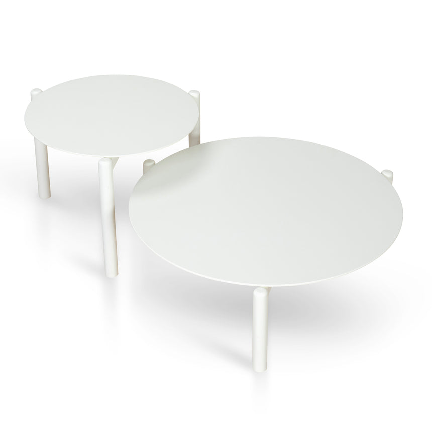 Nest of Coffee tables - White