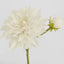 Dahlia Flower Real Touch Stem 74cm White